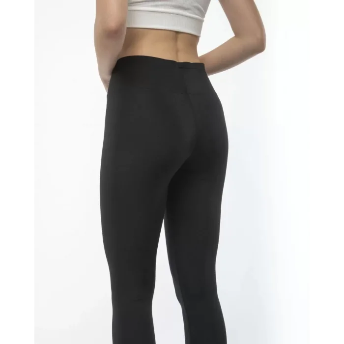 Arnay Kadın Yüksek Bel Geniş Kemer Dalgıç Tayt - Siyah