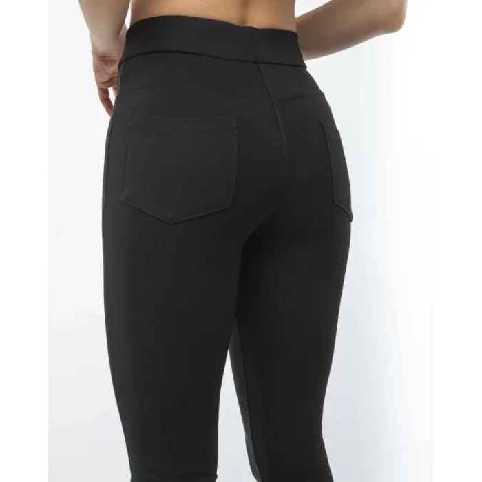 Arnay Kadın Yüksel Bel Cepli Tayt - Siyah