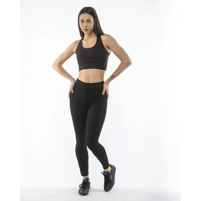 Arnay Kadın Yüksel Bel Cepli Tayt - Siyah