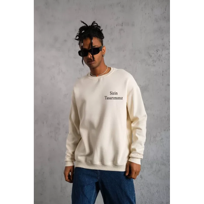 Arnay Üç İplik Biskilet Yaka Sweatshirt