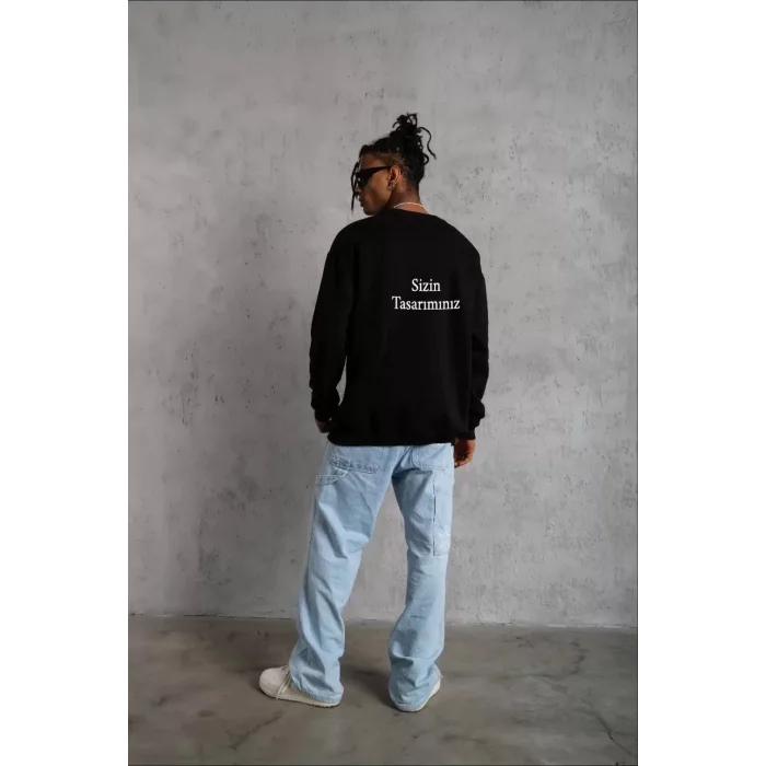 Arnay Üç İplik Biskilet Yaka Sweatshirt