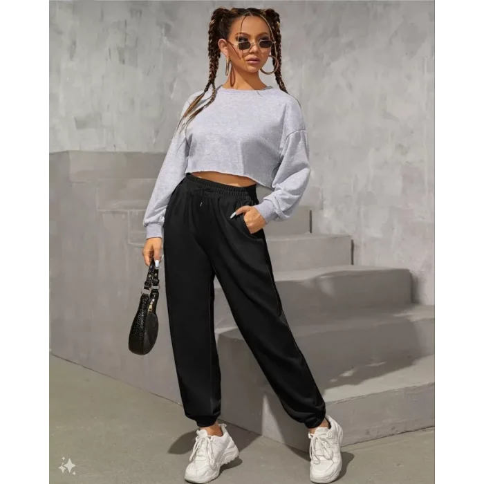 Arnay Unisex Basic Eşofman Altı - Siyah