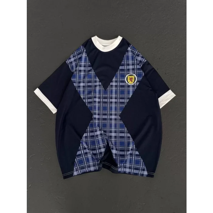 Arnay Unisex Bisiklet Yaka Baskılı Oversize T-shirt - Siyah