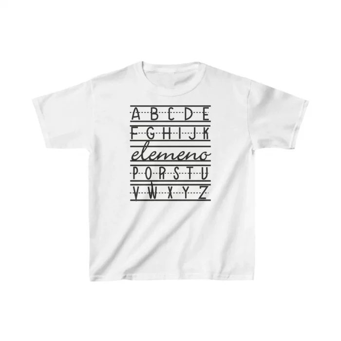 Arnay Unisex Çocuk Baskılı T-shirt - Beyaz
