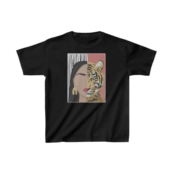 Arnay Unisex Çocuk Baskılı T-shirt - Siyah