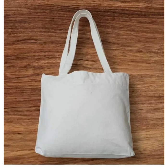 Arnay Unisex Piknik Ve Deniz Cepli Fermuarlı Çanta - Beyaz