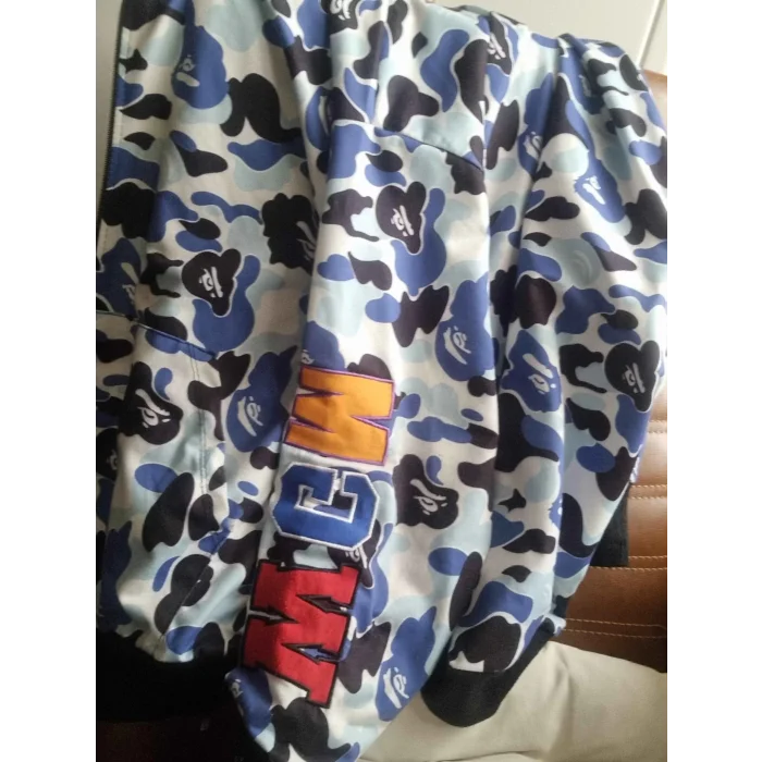 Arnay Unisex Pubg Bape X Shark Hoodie - Gri