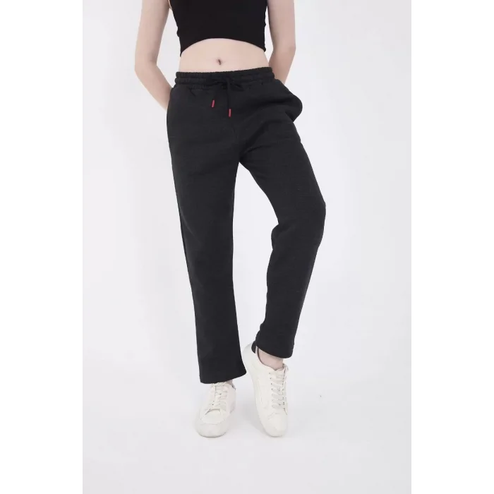 Arnay Unisex Üç İplik Basic Eşofman Pantolon - Antrasit