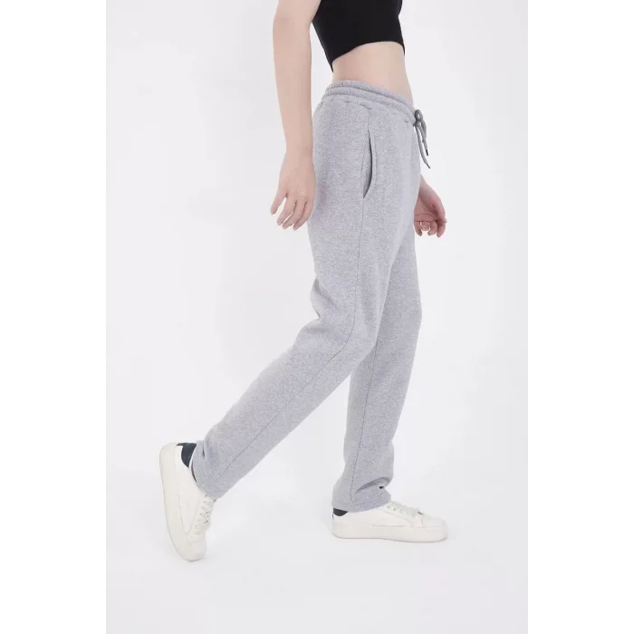 Arnay Unisex Üç İplik Basic Eşofman Pantolon - Gri