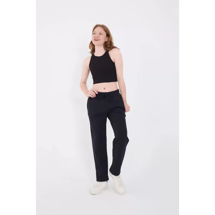 Arnay Unisex Üç İplik Basic Eşofman Pantolon - Lacivert