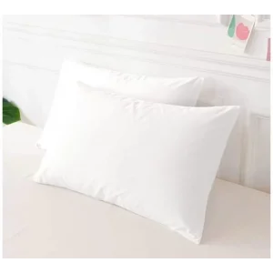 Arnay 2 Adet Çift Kişilik Doğal Yün Yastık Merinos Yünü - Beyaz