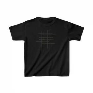 Arnay Çocuk Unisex Baskılı T-shirt - Siyah