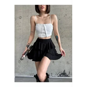 Arnay Kadın Mykonos Basic Etek - Siyah