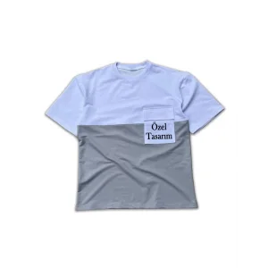 Arnay Tişört Tasarla Torba Cep Detaylı Parçalı