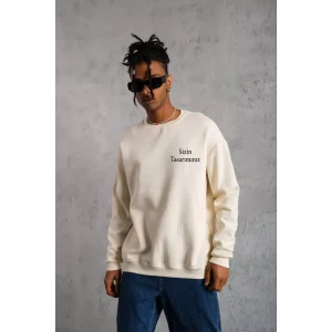 Arnay Üç İplik Biskilet Yaka Sweatshirt