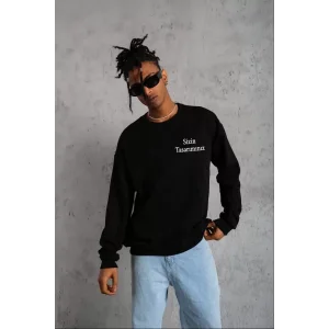 Arnay Üç İplik Biskilet Yaka Sweatshirt