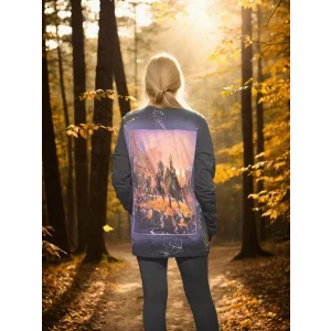 Arnay Unisex Bisiklet Yaka Uzun Kollu T-shirt - Siyah