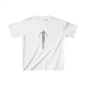 Arnay Unisex Çocuk Baskılı T-shirt - Beyaz