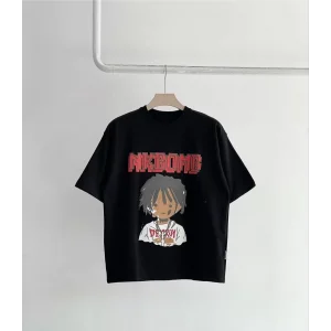 Arnay Unisex Çocuk Baskılı T-shirt - Siyah