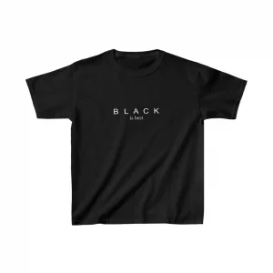 Arnay Unisex Çocuk Baskılı T-shirt - Siyah