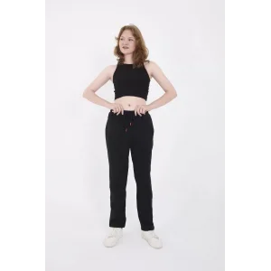 Arnay Unisex Üç İplik Basic Eşofman Pantolon - Siyah