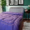Arnay Çift Kişilik Doğal Yün Yorgan - Mor