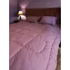 Arnay Çift Kişilik Doğal Yün Yorgan Ve Yastık Takımı - Mor
