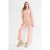 Arnay Dalgıç Yüksel Bel İspanyol Paça Tayt - Bej