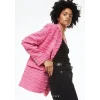 Arnay Kadın Kırlangıç Yaka Cepli Ceket - Pembe