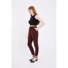 Arnay Kadın Tam Kalıp Basic Eşofman Pantolon - Bordo
