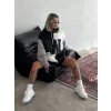 Arnay Kadın W Nakış İşlemeli Kapüşonlu Sweatshirt - Haki