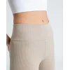 Arnay Kadın Yüksek Bel Fitilli Tayt - Bej