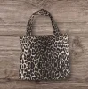 Arnay Leopar Desenli Piknik Ve Deniz Cepli Fermuarlı  Çanta - Leopar