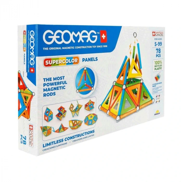 00379 Renkli Manyetik Zeka Oyunu 78 Parça