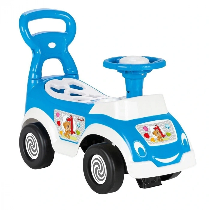07 828 Smart Baby Ride On Bultaklı İlk Arabam - Mavi