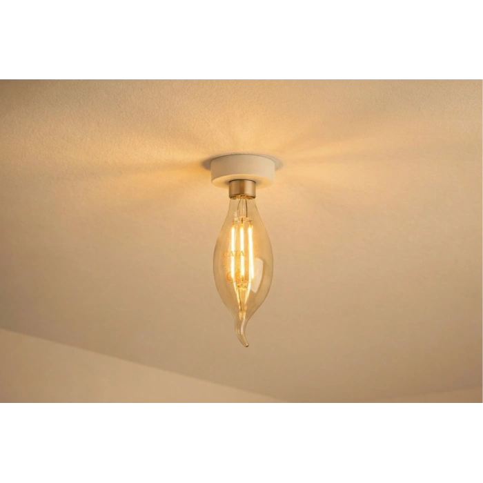 1 Adet CATA CT 4064 Kıvrık Led Rustik Ampul 7W 3200K Gün Işığı E14 Duy