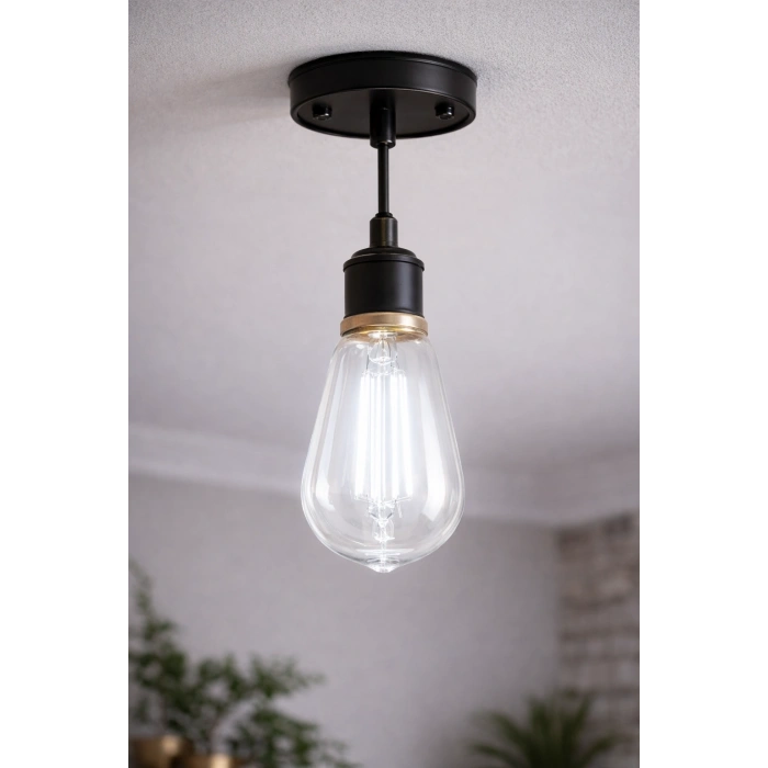 1 Adet CATA CT 4353 Led Rustik Ampul 8W 6400K Beyaz Işık E27 Duy