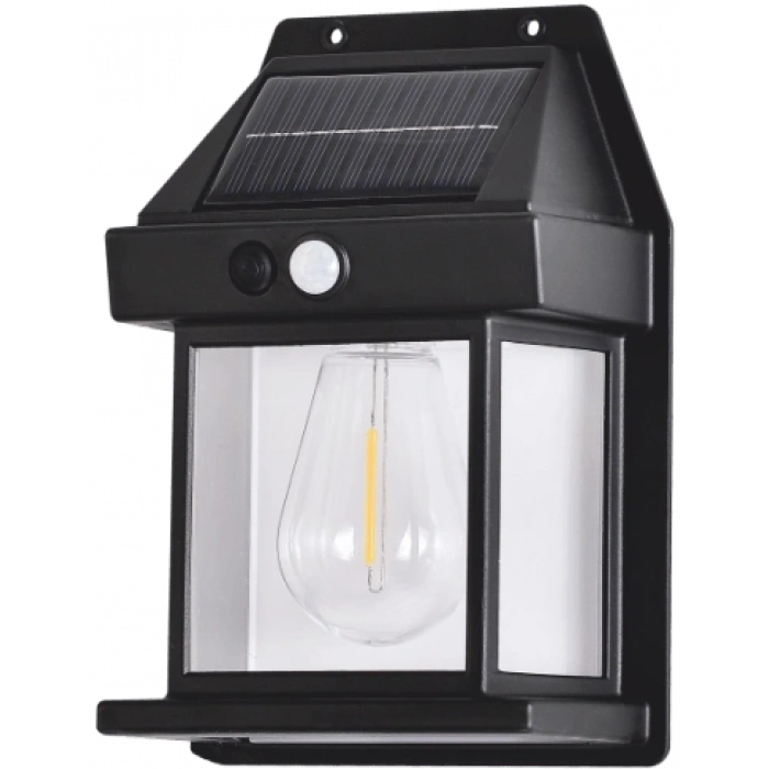 1 Adet HELİOS HS 4032 Solar Led Aplik 10W Ampullü 3200K Gün Işığı