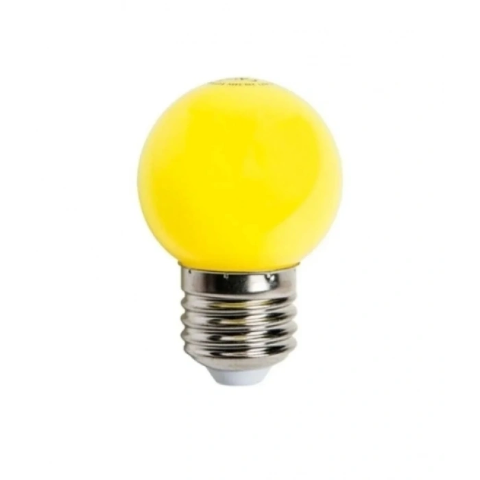 1 Adet KENDAL KNL 380 Led 1W Gece Ampul Sarı Işık E27 Duy