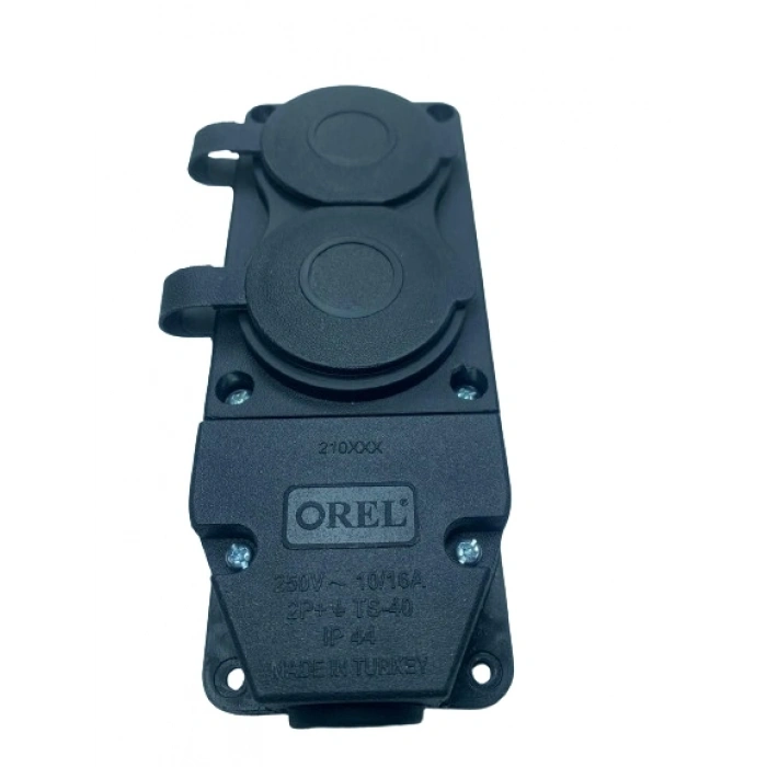 1 Adet Orel 1X16 2 Li Kauçuk Grup Priz 220 V