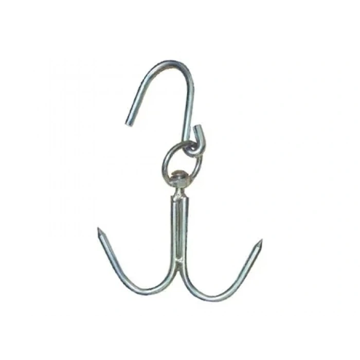 10 Mm Kasap Et Kancası - 239li Dönerli Set - Et İşleme - Hijyenik - Düzenli - Dayanıklı - Uzun Ömürlü