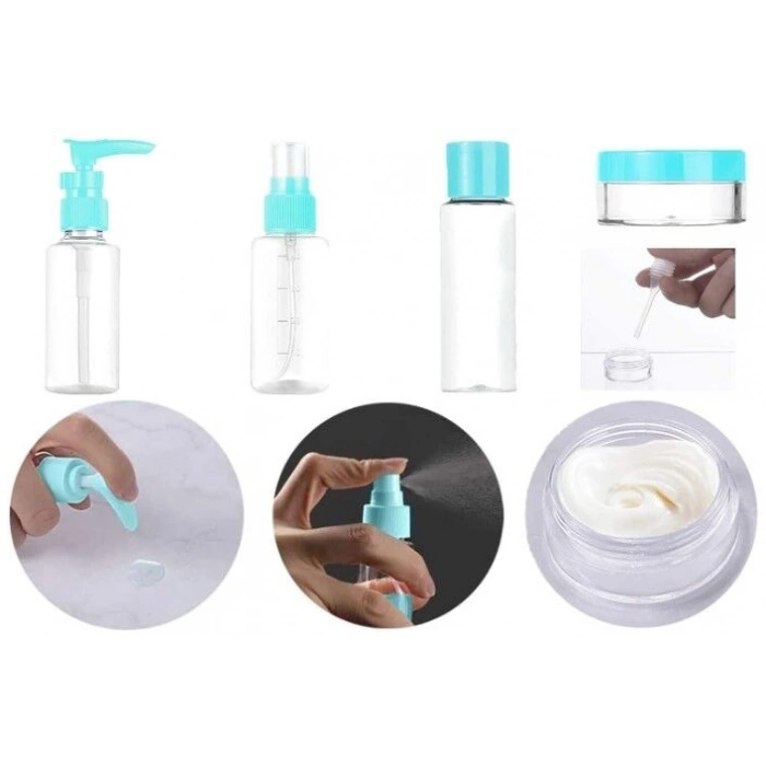 10 Parça Seyahat  Sprey ve Boş Şişe Seti