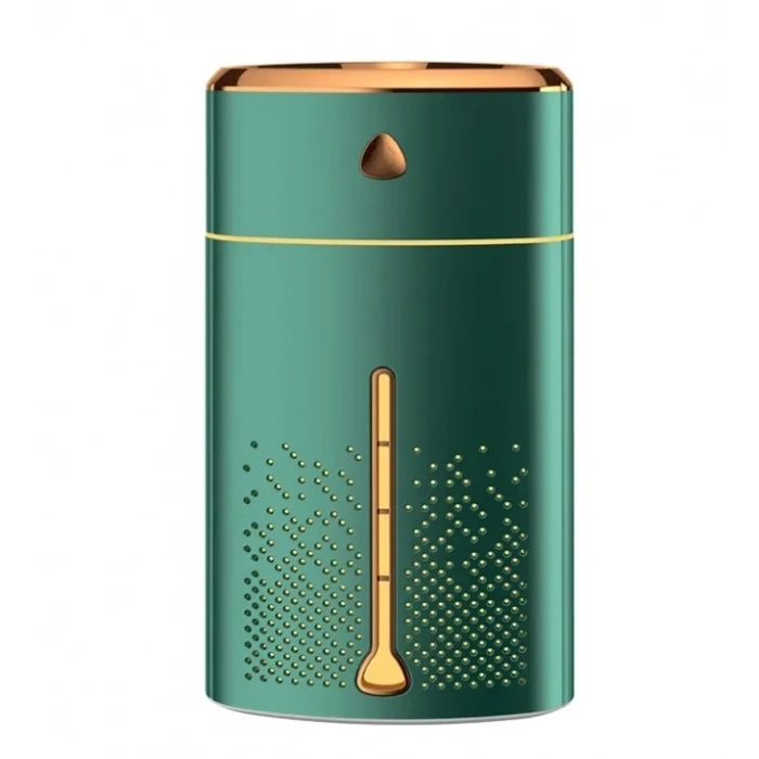 1000 ML Ultrasonik Hava Nemlendirici Işıklı Buhar Makinesi Ve Aroma Difüzörü (5047)