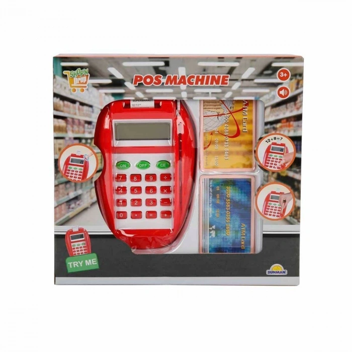 Market Pos Cihazı Sesli Oyuncak