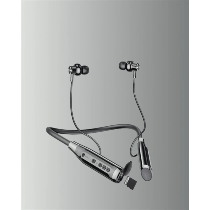 120 Saat Pil Ömrüyle Boyun Askılı Bluetooth Kulaklık – Spor ve Günlük Kullanım İçin