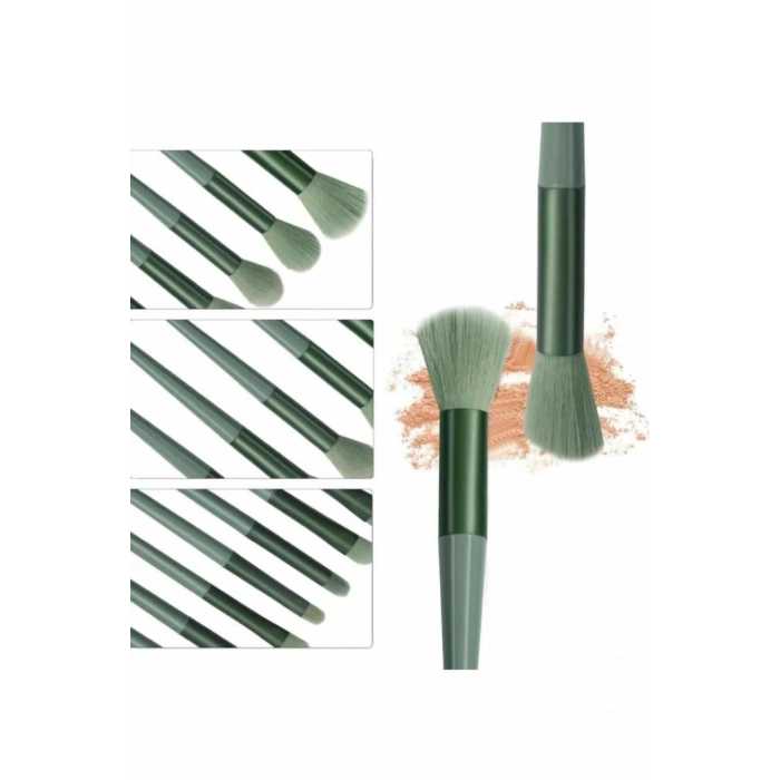 13 Parça Makyaj Fırça Seti Far Kontür Aydnlatıcı Fırçası İz Bırakmaz Hafif ve Yumuşak