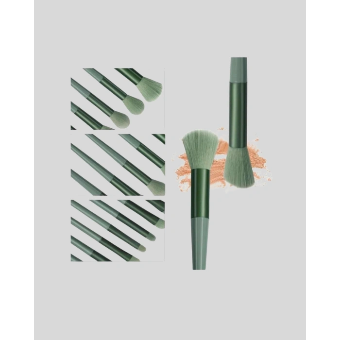 13’lü Yumuşak Kıllı Makyaj Fırça Seti – Profesyonel Kalite, Hassas Ciltlere Uygun