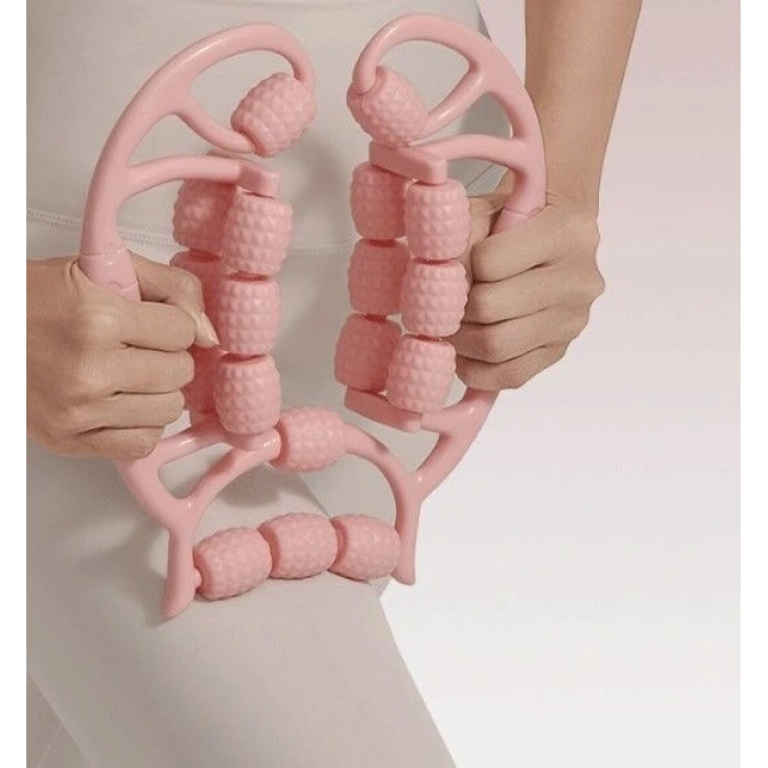 18 Tekerlekli Selülit Masaj Aleti Lenf Drenaj Rulosu CM-376