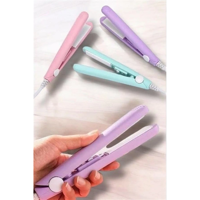 180°C Isı ve Uzun Süre Kalıcı Düzlük Sağlayan Mini Saç Düzleştirici