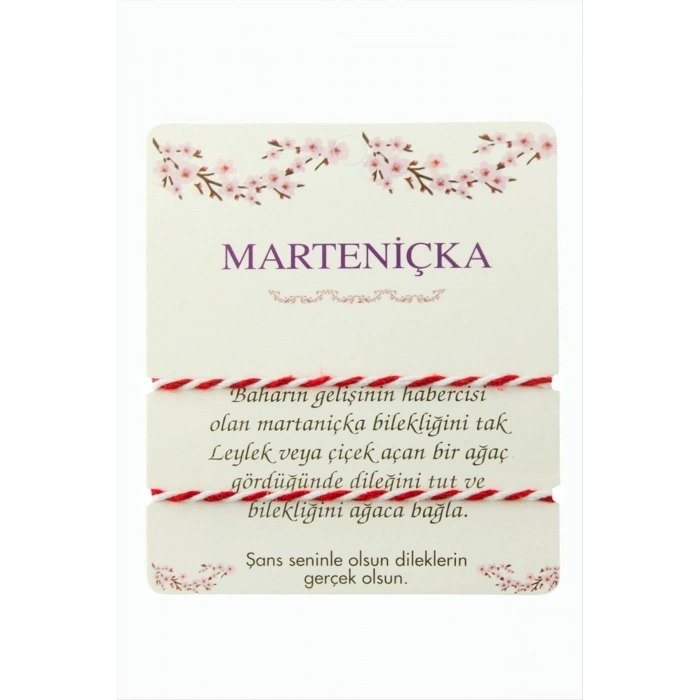 2 Adet Marteniçka İp Bileklik ( Toptan marteniçka bileklik)